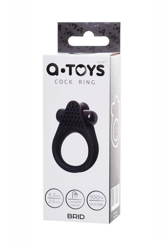 A-Toys BRID cock ring, black