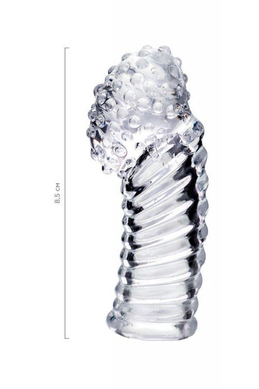 Sleeve finger A-toys Dale, TRE, transparent, 8.5 cm