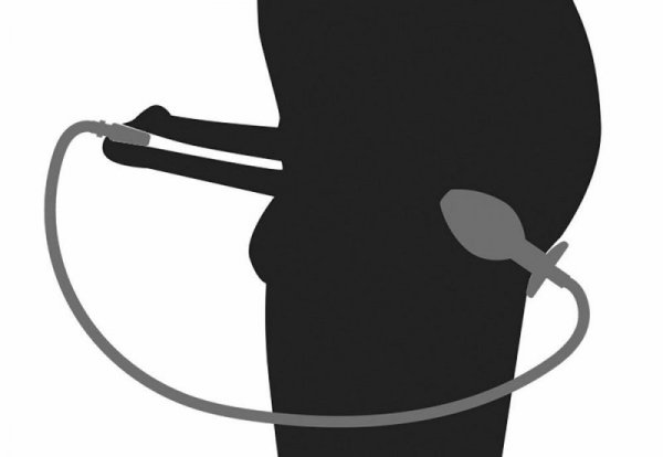 Penisplug Piss to Ass