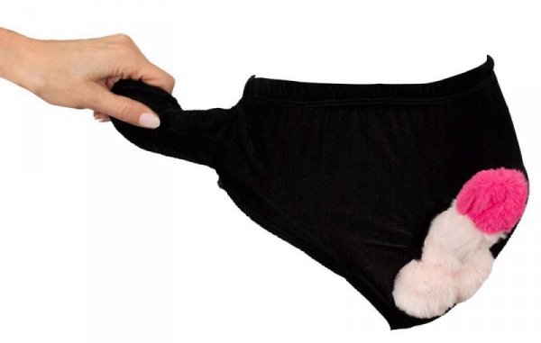 Briefs with Inflatable Penis