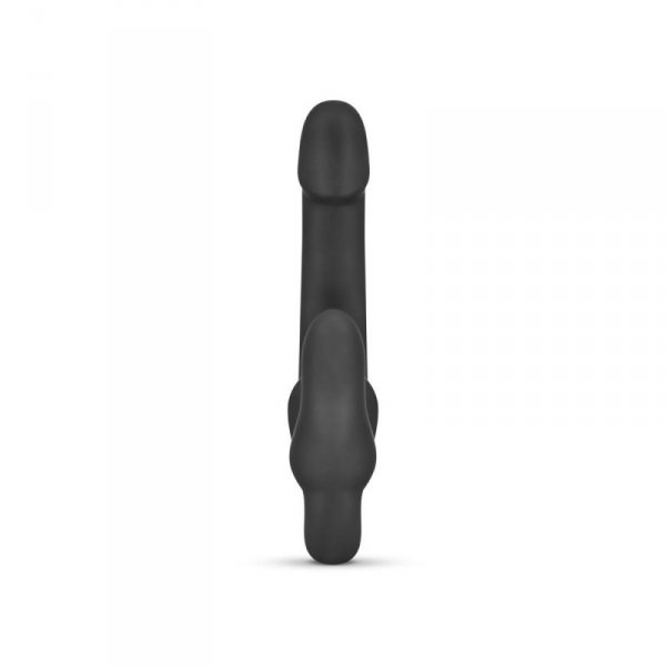 No-Parts - Morgan Strapless Strap-On Dildo - 22 cm - Black