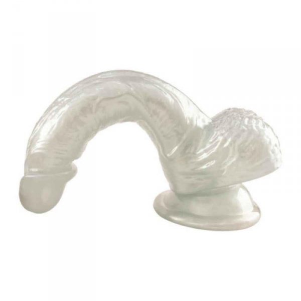 Pearlescent dildo Mabe Pearl White
