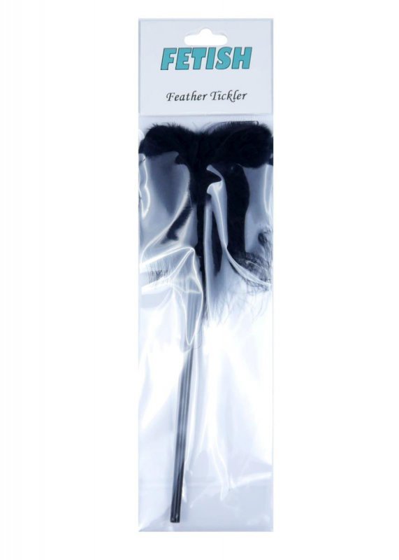 Feather Tickler Black - B - Series Fetish