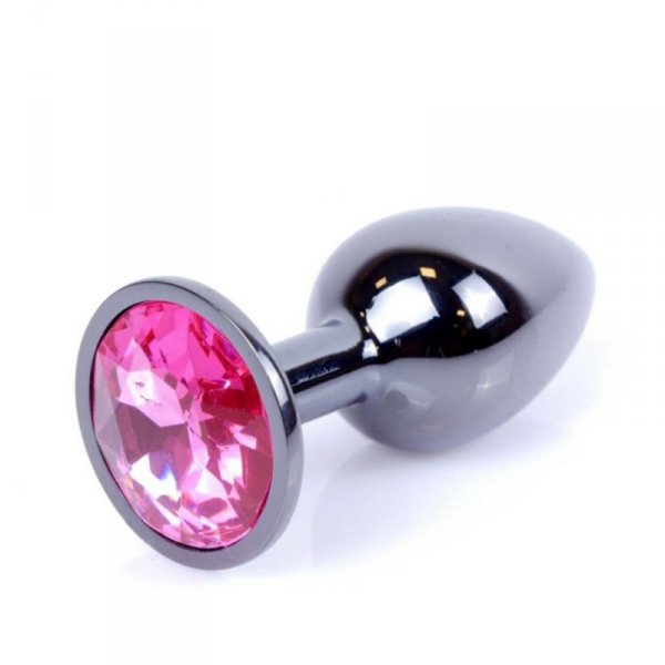 MyLove Toys - Jewellery Dark Silver PLUG- Pink