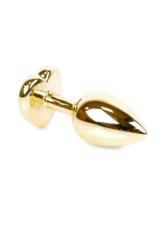Plug-Jewellery Gold  Heart PLUG- Rose