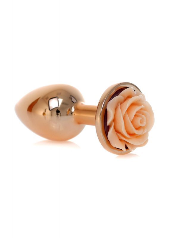 MyLove Toys - Jewellery Red Gold PLUG ROSE- Peach