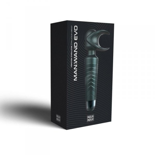 MAN.WAND EVO PINE GREY RECHARGEABLE MASTURBATOR