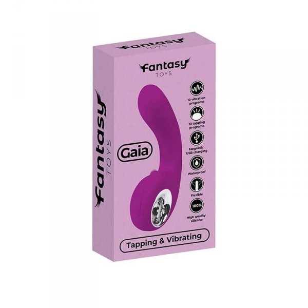 Tapping & vibrating G spot stimulator