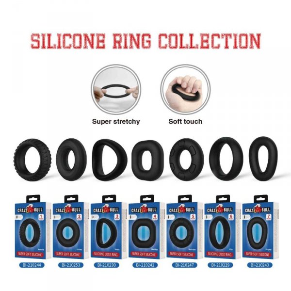 Soft Silicone Ring, High Elasticity 1