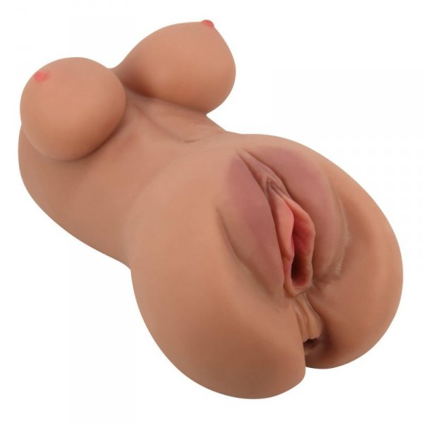 HANNAH, Double-entry masturbator&#039;s realistic vagina or anus