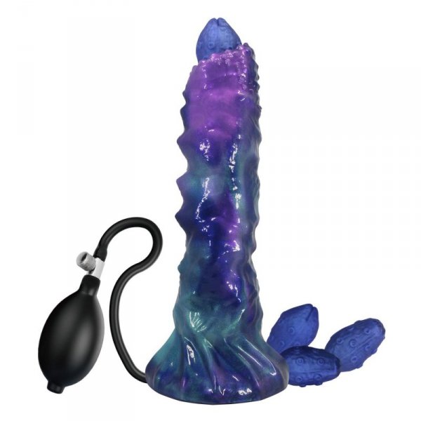 Power Monsters DuskWalker Sentinel – 23 cm Rippled Monster Silicone Dildo