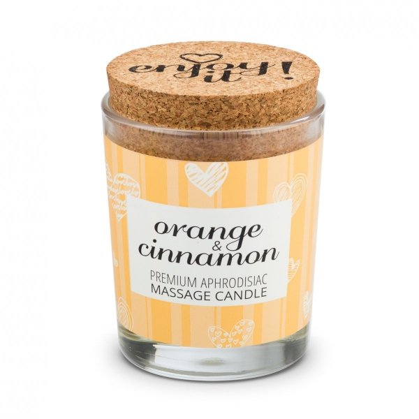 Świeca do masażu 70 ml Pomarańcza i Cynamon  MAGNETIFICO ENJOY IT! 