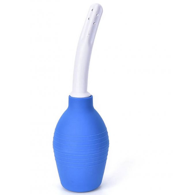 Czarna wyjątkowa lewatywa dla fetyszystów