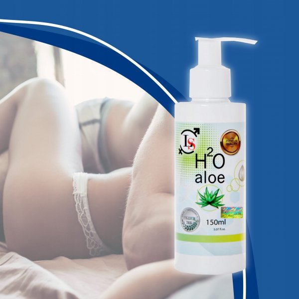 H2O ALOE 150 ml ŻEL INTYMNY LUBRYKANT WYSOKUEJ JAKOŚCI GĘSTY I WYDAJNY Z ALOESEM