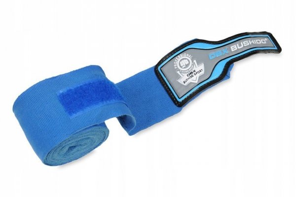 Owijki bokserskie, bandaże bandaże bokserskie elastyczne niebieskie 4 m