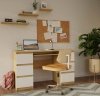 Biurko Kuba KUBA DĄB ARTISAN BIEL