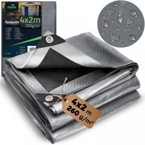 Plandeka 400 x 200 cm 260 g/m2 Plonos PL-501