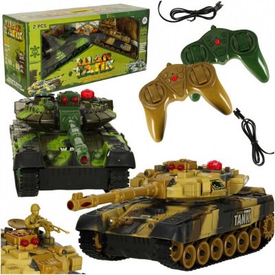 Czołgi zdalnie sterowane na pilota RC War Tank 9993 2,4GHz zestaw 2 sztuk