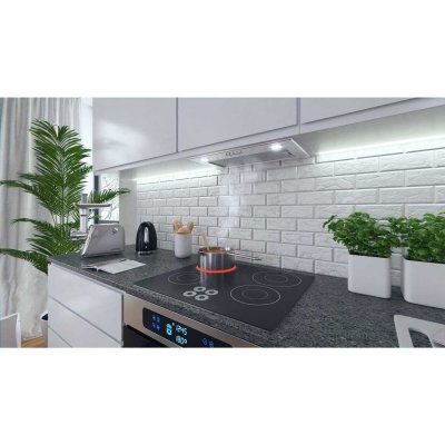 Okap kuchenny podszafkowy 60 cm Inox BE-50