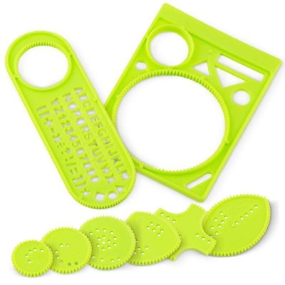 Projektor do nauki rysowania Ricokids 772001 - niebieski