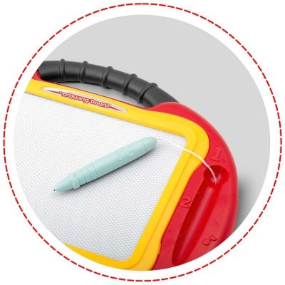 Znikopis tablica + stolik do rysowania Ricokids - czerwony