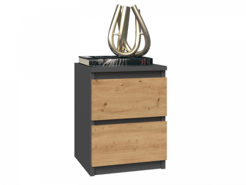 Szafka nocna Malwa M2 ANTRACYT ARTISAN