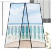 Moskitiera siatka magnetyczna LUARO na drzwi solidna mocny magnes 100x210cm