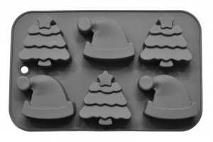 SILIKONOWA FORMA DO ŚWIĄTECZNYCH CIASTEK PIERNICZKÓW 3033