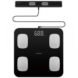 ANALITYCZNA WAGA ŁAZIENKOWA SMART IOS ANDROID KLAUSBERG KB-7852 