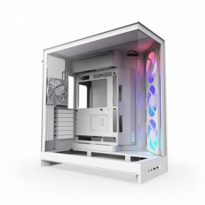 Obudowa H9 FLOW RGB Midi tower z oknem biała