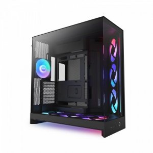 Obudowa H9 Flow RGB+ Midi Tower z oknem czarna
