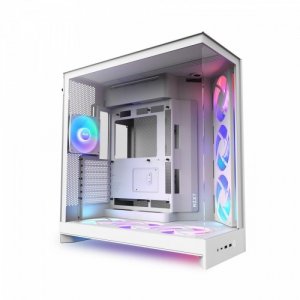 Obudowa H9 FLOW RGB+ Midi tower z oknem biała