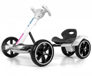 Gokart na akumulator Bolt biały