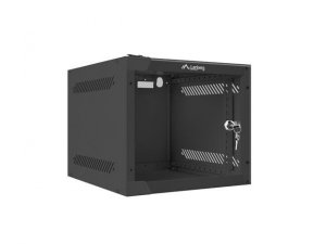Lanberg Szafa wisząca 10 cali 4U 280x310mm czarna