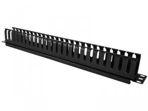 ALANTEC Organizator kabli 1U 19 z pokrywą maskującą