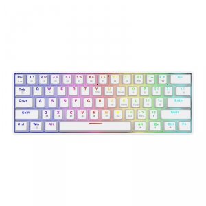Savio Klawiatura mechaniczna Whiteout X2, Blue Outemu, Hot Swap
