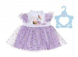 Zapf Baby Born Fioletowa sukienka tutu dla lalki 43 cm