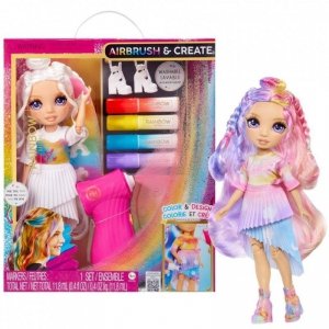Rainbow High Air Brush&Create Fashion -Purple Eyes
