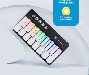 Mata Muzyczna Pianinko Czarne