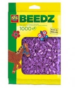 Koraliki do prasowania fioletowe 1000szt