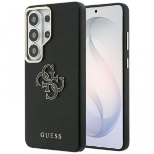 GUESS futerał do SAMSUNG S26 Ultra GUHCS26L5PS4RGGK (Grained Big 4G Metal Logo) czarny