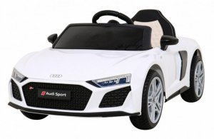 Audi R8 LIFT Samochodzik na akumulator Biały + Pilot