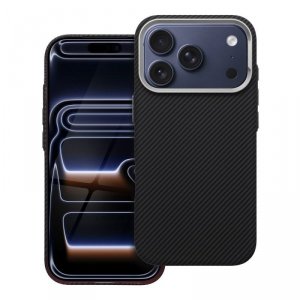 Futerał do iPhone 16 PRO Kevlar zgodny z MagSafe czarny