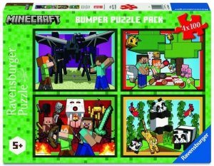 Puzzle 4x100 Minecraft Adventures