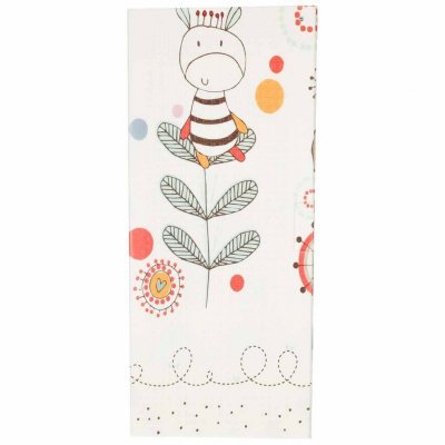 Mata edukacyjna piankowa dwustronna składana 180x200cm zwierzęta wzór