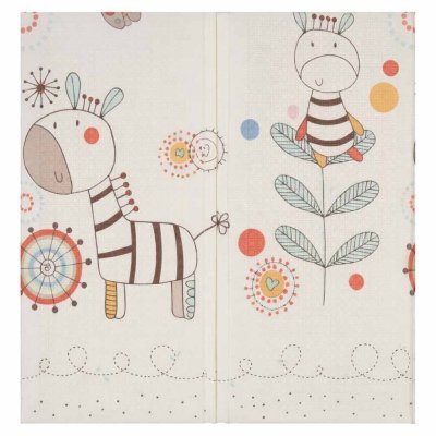 Mata edukacyjna piankowa dwustronna składana 180x200cm zwierzęta wzór