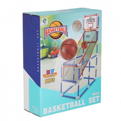 Koszykówka gra zręcznościowa sportowa przenośny basketball 2 piłki pompka