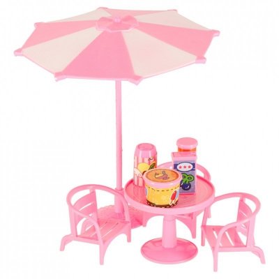 Samochód lodziarnia sklep z lodami kamper rozkładany stolik krzesła 30 elementów