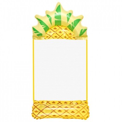 Materac dmuchany plażowy hamak wodny leżak fotel krzesło do pływania basenu ananas