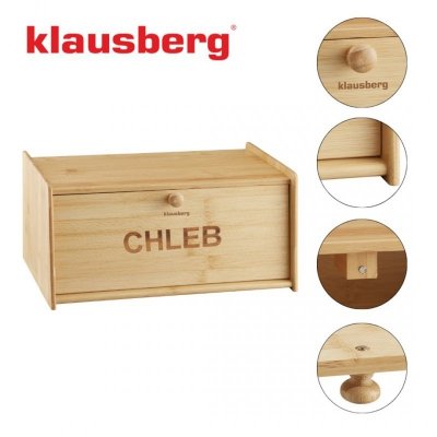 CHLEBAK POJEMNIK BAMBUSOWY NA PIECZYWO KLAUSBERG KB-7934
